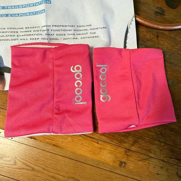 gocool Cooling Hat and Wristband Set OS Adjustable Sports Tennis Pickleball SPF - Picture 9 of 12